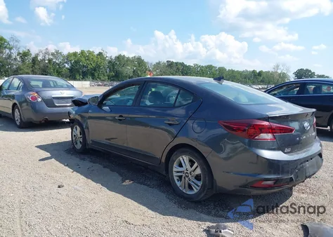 2020 Hyundai Elantra Sel z USA, uszkodzony, nr VIN 5NPD84LF2LH574768